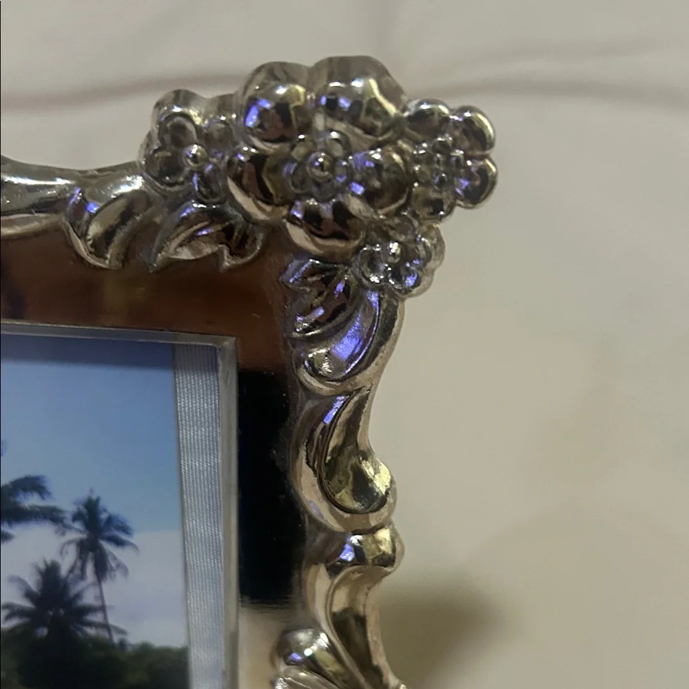 Elegant Silver Ornate Photo Frame - Picture 3 of 8